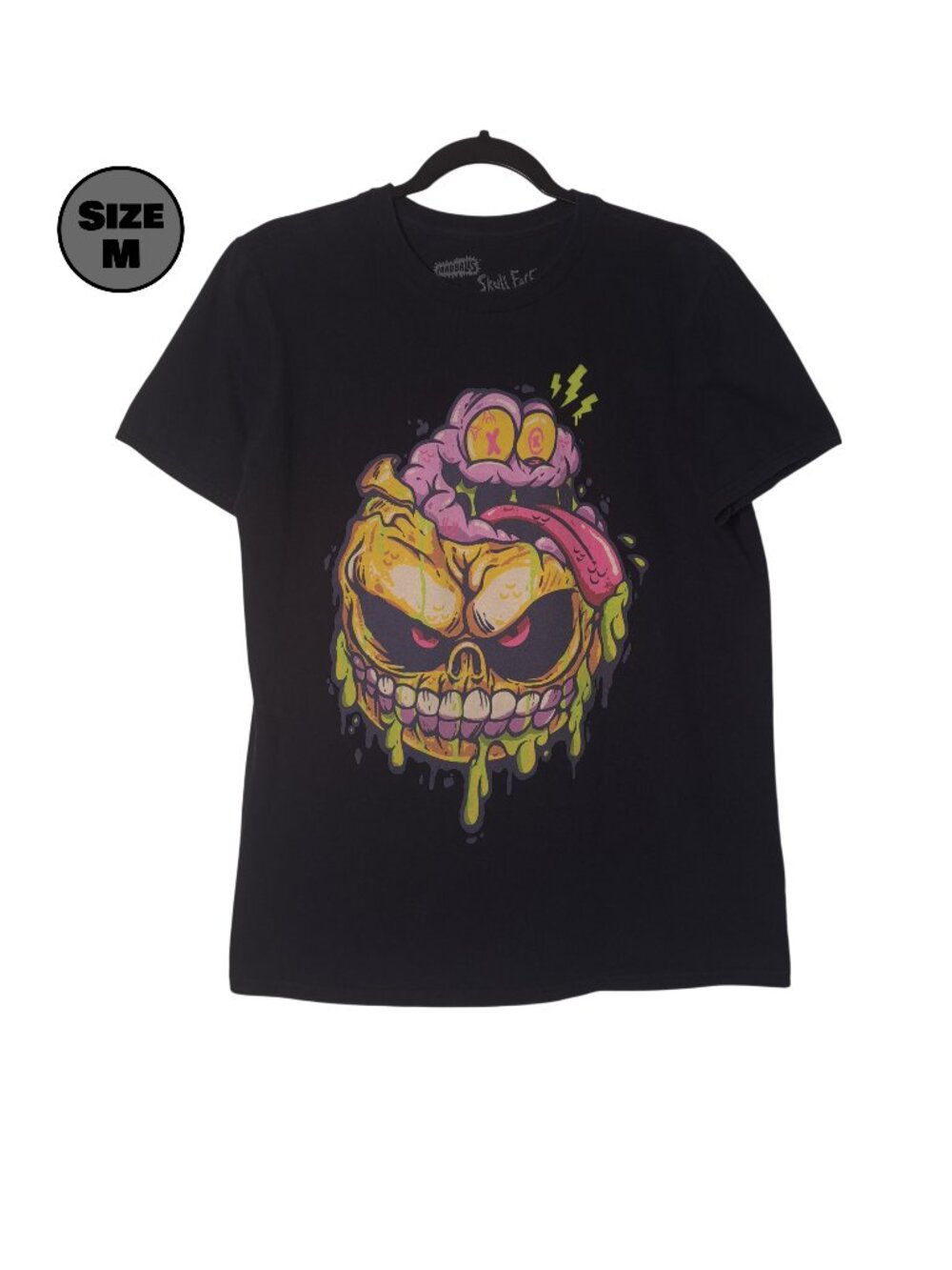 Madballs: Skull Face USED Shirt (M, Black, Fright-Rags, 2017)